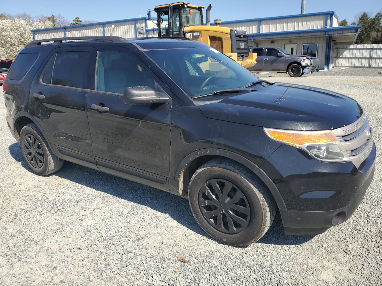 2014 Ford Explorer VIN 1FM5K7B85EGC39047 Copart auction photo, side / front end damage thumbnail 4