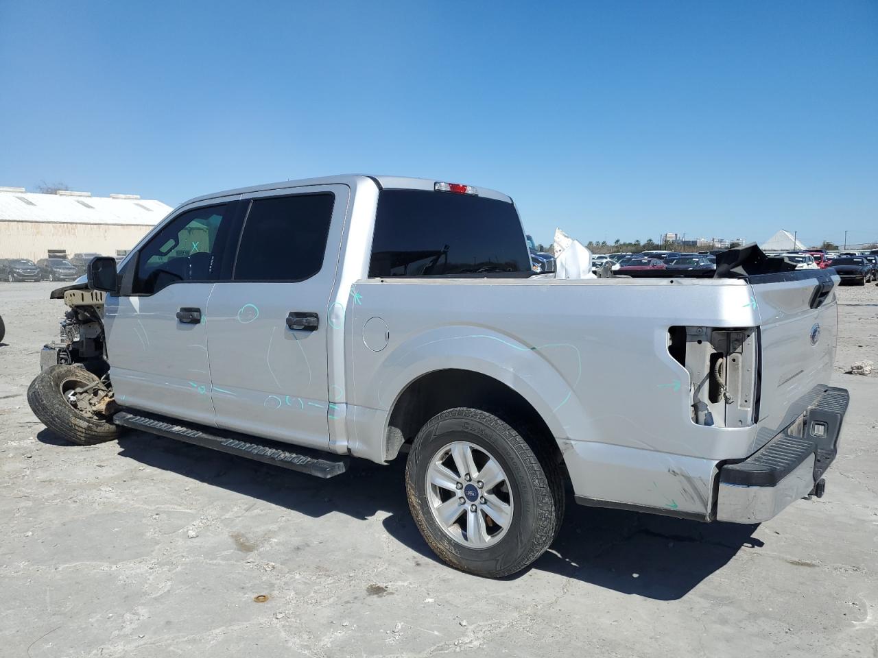 2019 Ford F-150 VIN 1FTEW1CB1KKC40513 Copart auction photo, front end damage thumbnail 2