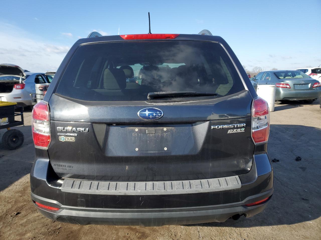 2014 Subaru Forester VIN JF2SJAEC4EH555056 Copart auction photo, front end damage thumbnail 6