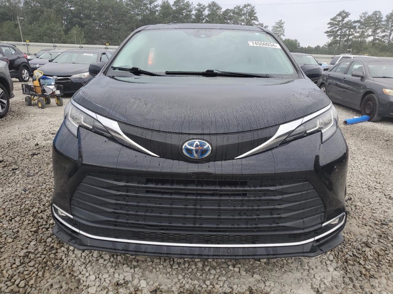 2022 Toyota Sienna VIN 5TDYRKEC6NS112524 Copart auction photo, side / rear end damage thumbnail 5