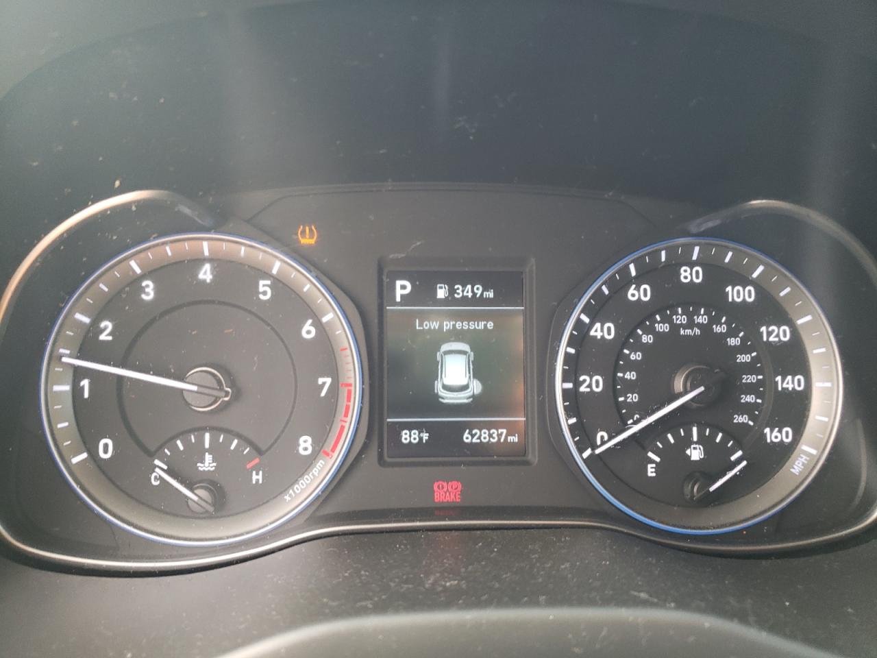 2021 Hyundai Kona VIN KM8K1CAA8MU644807 Copart auction photo, front end / stripped damage thumbnail 9