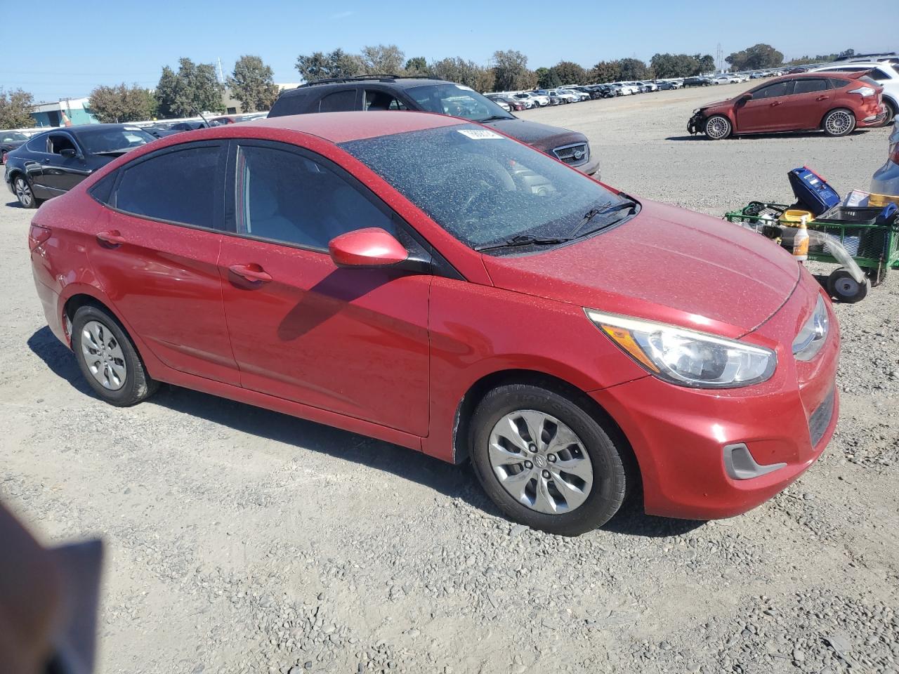 2016 Hyundai Accent VIN KMHCT4AE3GU030033 Copart auction photo, mechanical damage thumbnail 4