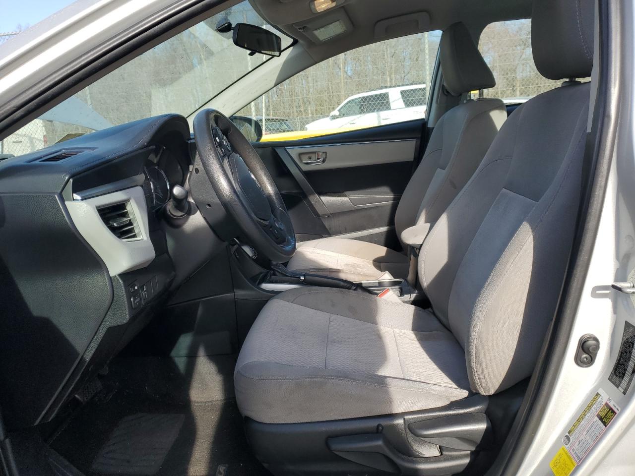 2015 Toyota Corolla VIN 2T1BURHE1FC357669 Copart auction photo, front end damage thumbnail 7