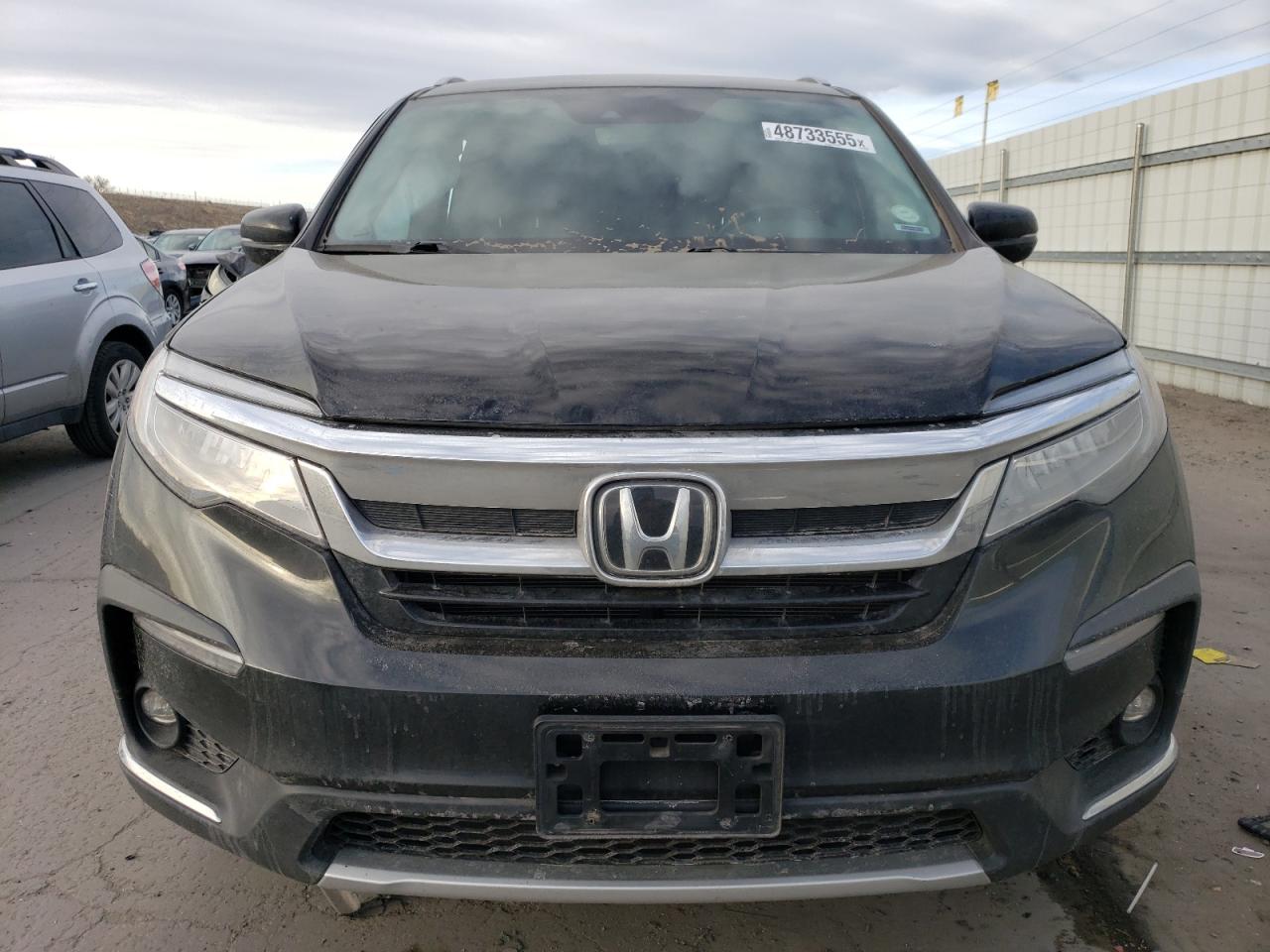 2019 Honda Pilot VIN 5FNYF6H94KB024152 Copart auction photo, side / rear end damage thumbnail 5