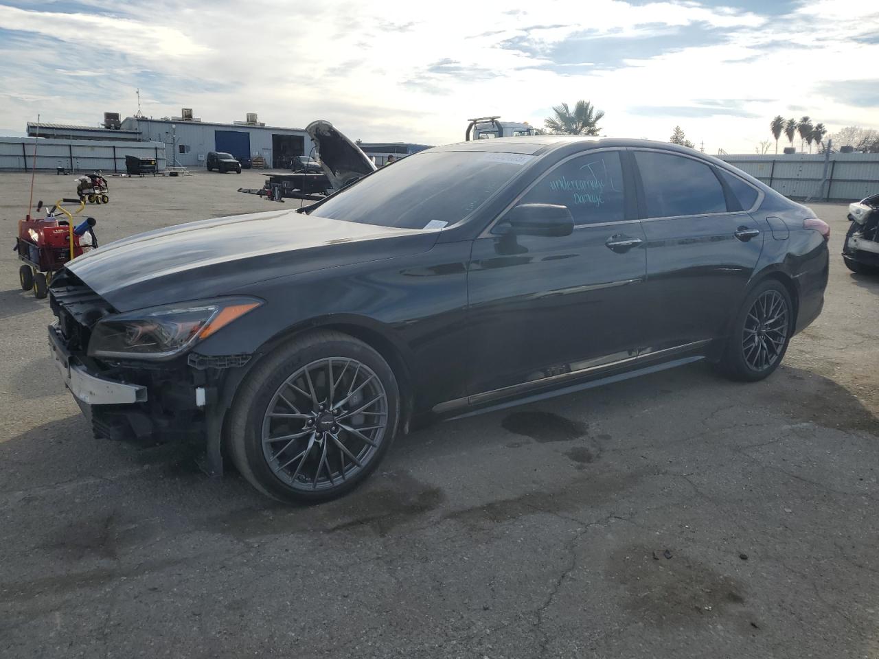 2018 Genesis G80 VIN KMHGN4JB2JU244889