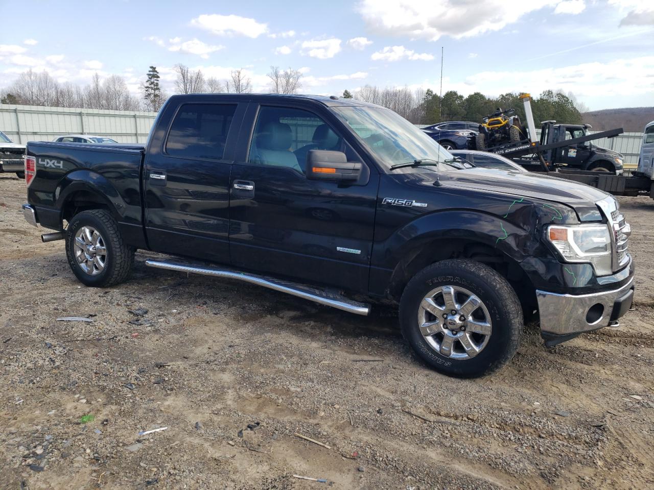 2014 Ford F-150 VIN 1FTFW1ET4EFB66155 Copart auction photo, all over / mechanical damage thumbnail 4