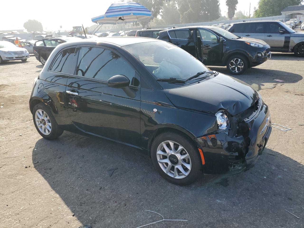 2016 Fiat 500 VIN 3C3CFFKR4GT165433 Copart auction photo, front end / minor dent/scratches damage thumbnail 4
