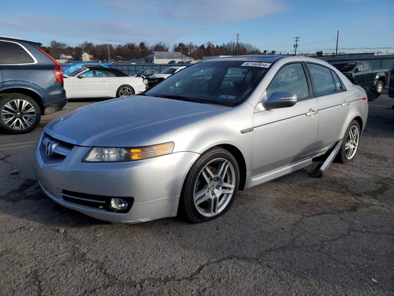 2008 Acura TL VIN 19UUA66208A037261