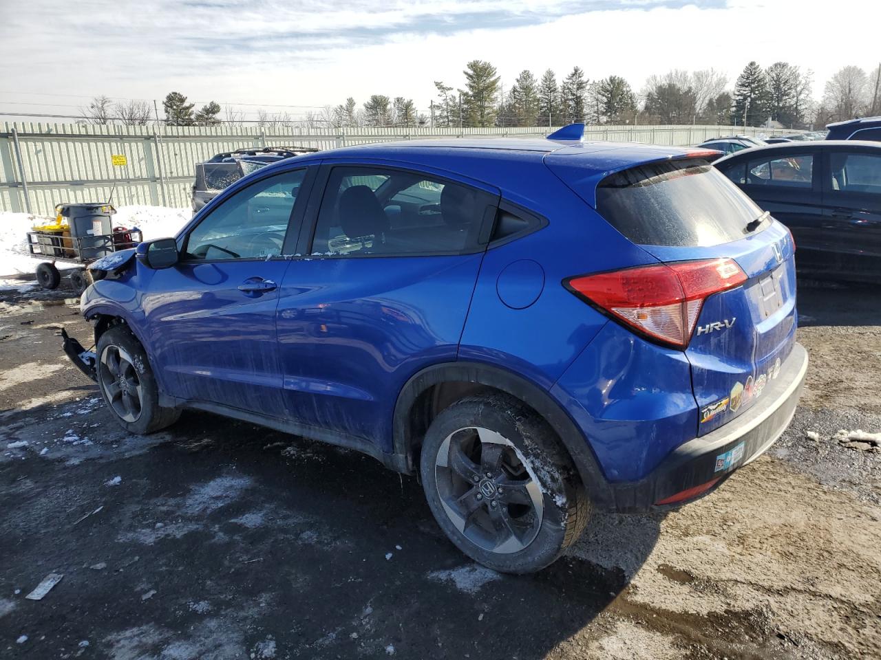 2018 Honda HR-V VIN 3CZRU6H51JM725985 Copart auction photo, front end damage thumbnail 2