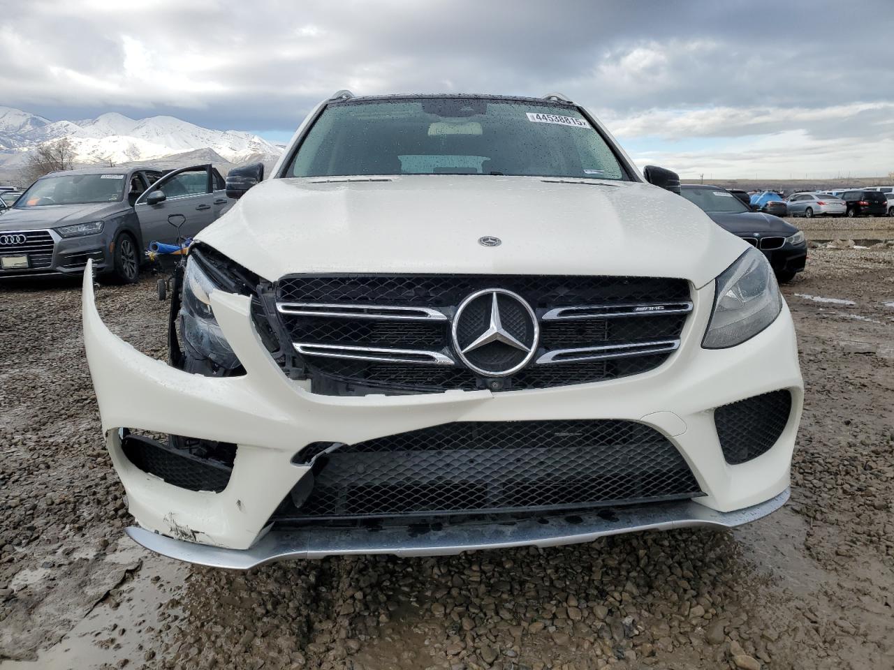2018 Mercedes-Benz GLE VIN 4JGDA6EB9JA996305 Copart auction photo, front end damage thumbnail 5