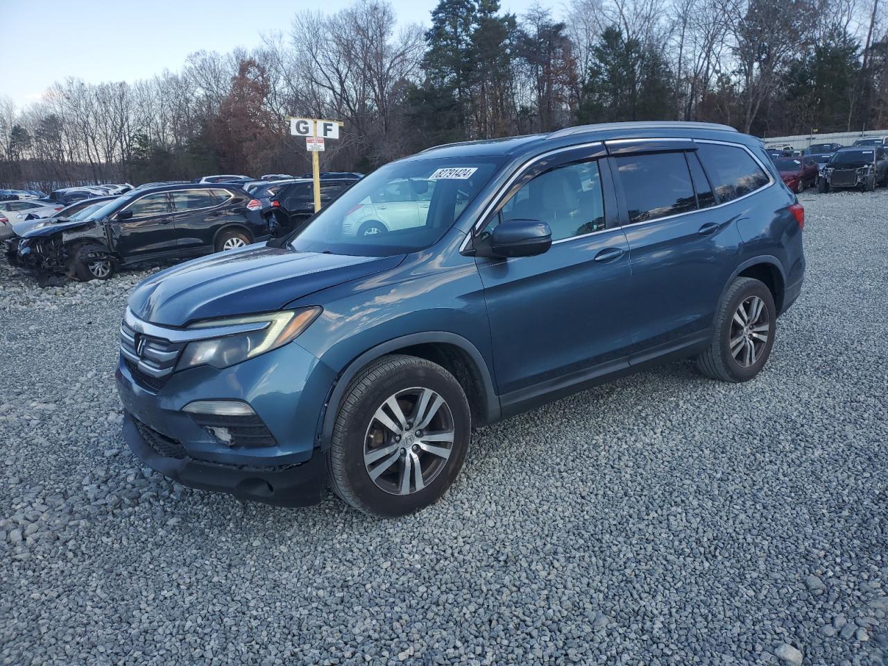 2016 Honda Pilot VIN 5FNYF5H75GB037332