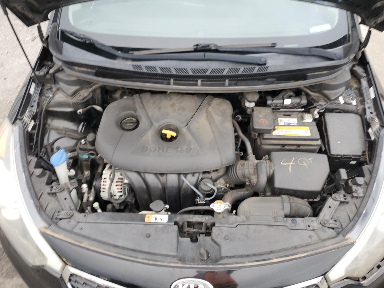 2015 KIA Forte VIN KNAFK4A61F5428702 Copart auction photo, side damage thumbnail 11