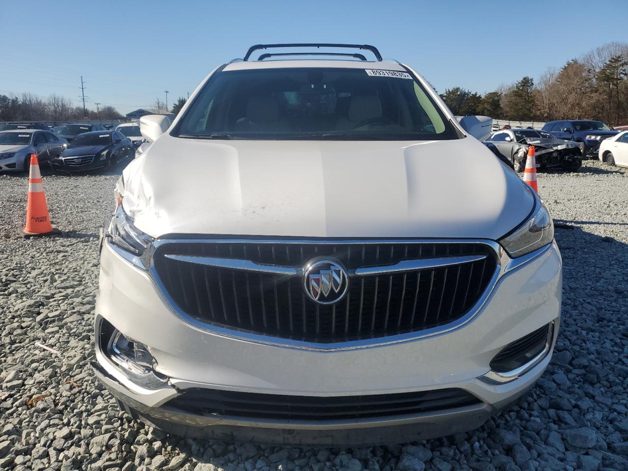 2019 Buick Enclave VIN 5GAEVAKW1KJ155850 Copart auction photo, front end / side damage thumbnail 5