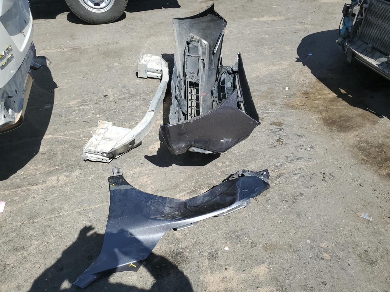 2021 Honda Civic VIN 2HGFC1F39MH702359 Copart auction photo, front end / side damage thumbnail 12