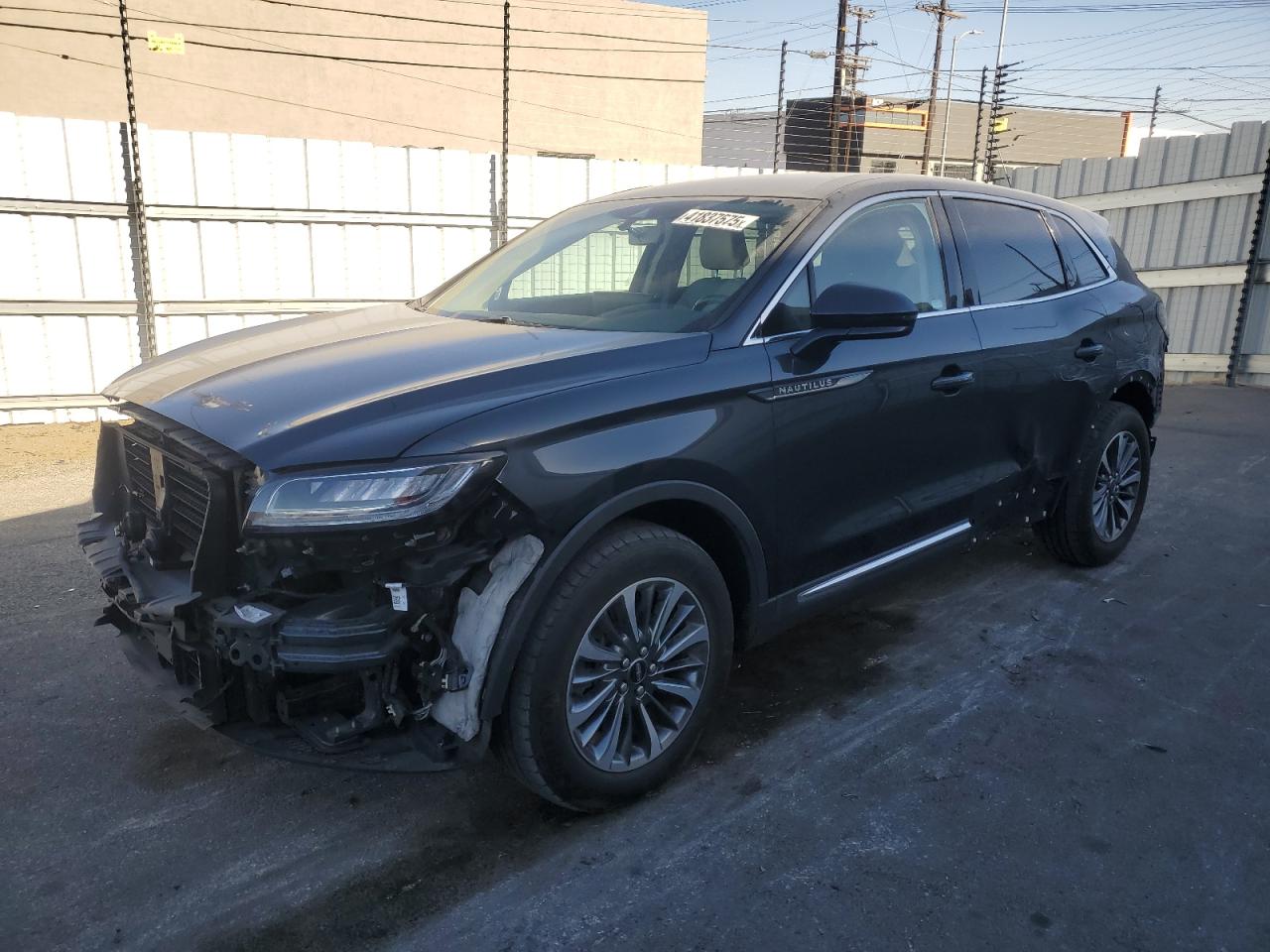 2022 Lincoln Nautilus VIN 2LMPJ6J96NBL04855