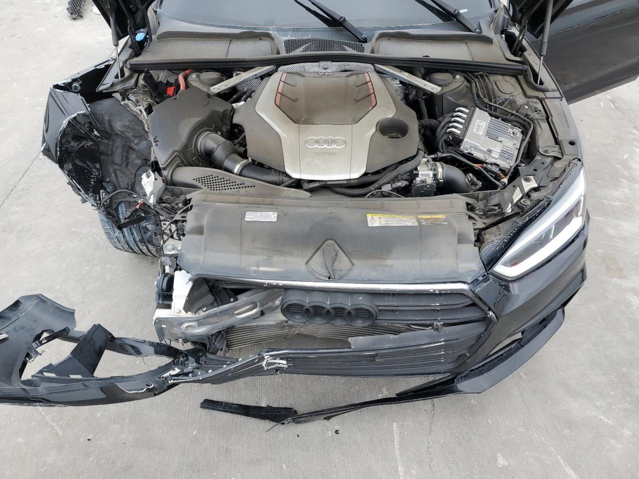 2019 Audi RS5 VIN WAUA4CF54KA053307 Copart auction photo, front end damage thumbnail 11