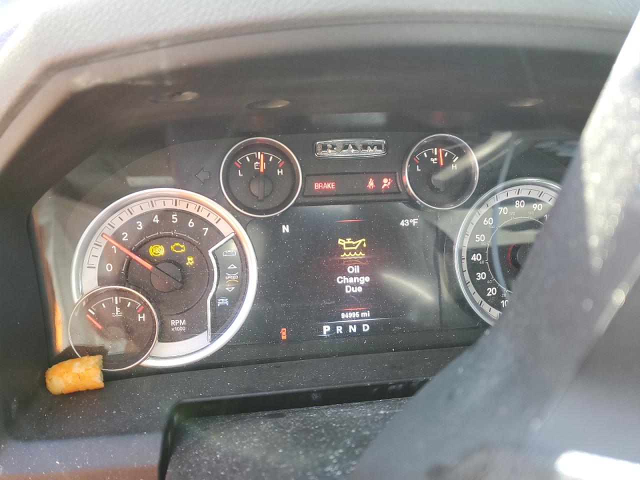 2014 RAM 1500 VIN 1C6RR7LT1ES385955 Copart auction photo, front end / rear end damage thumbnail 9