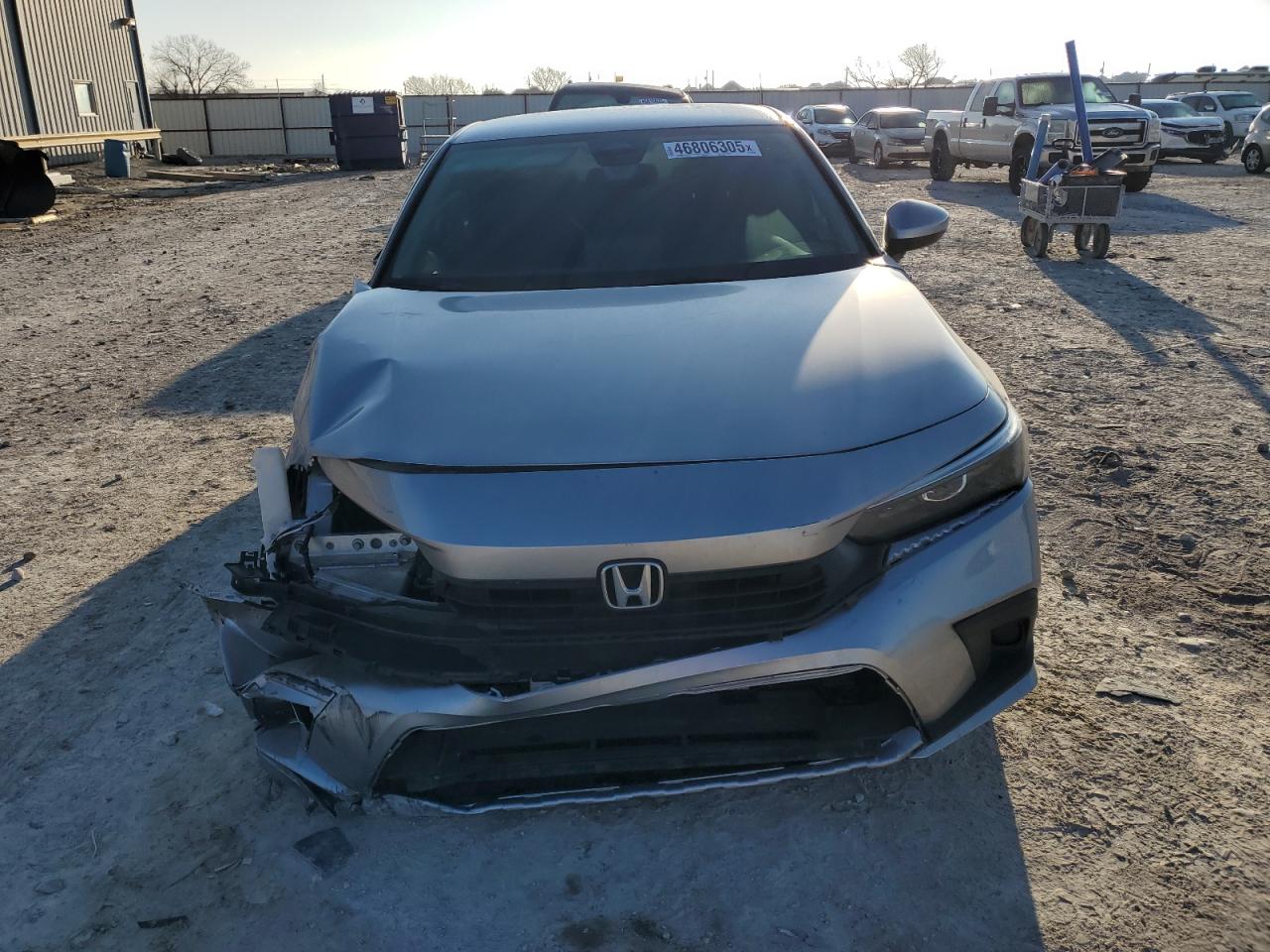 2023 Honda Civic VIN 2HGFE2F29PH542396 Copart auction photo, side / front end damage thumbnail 5