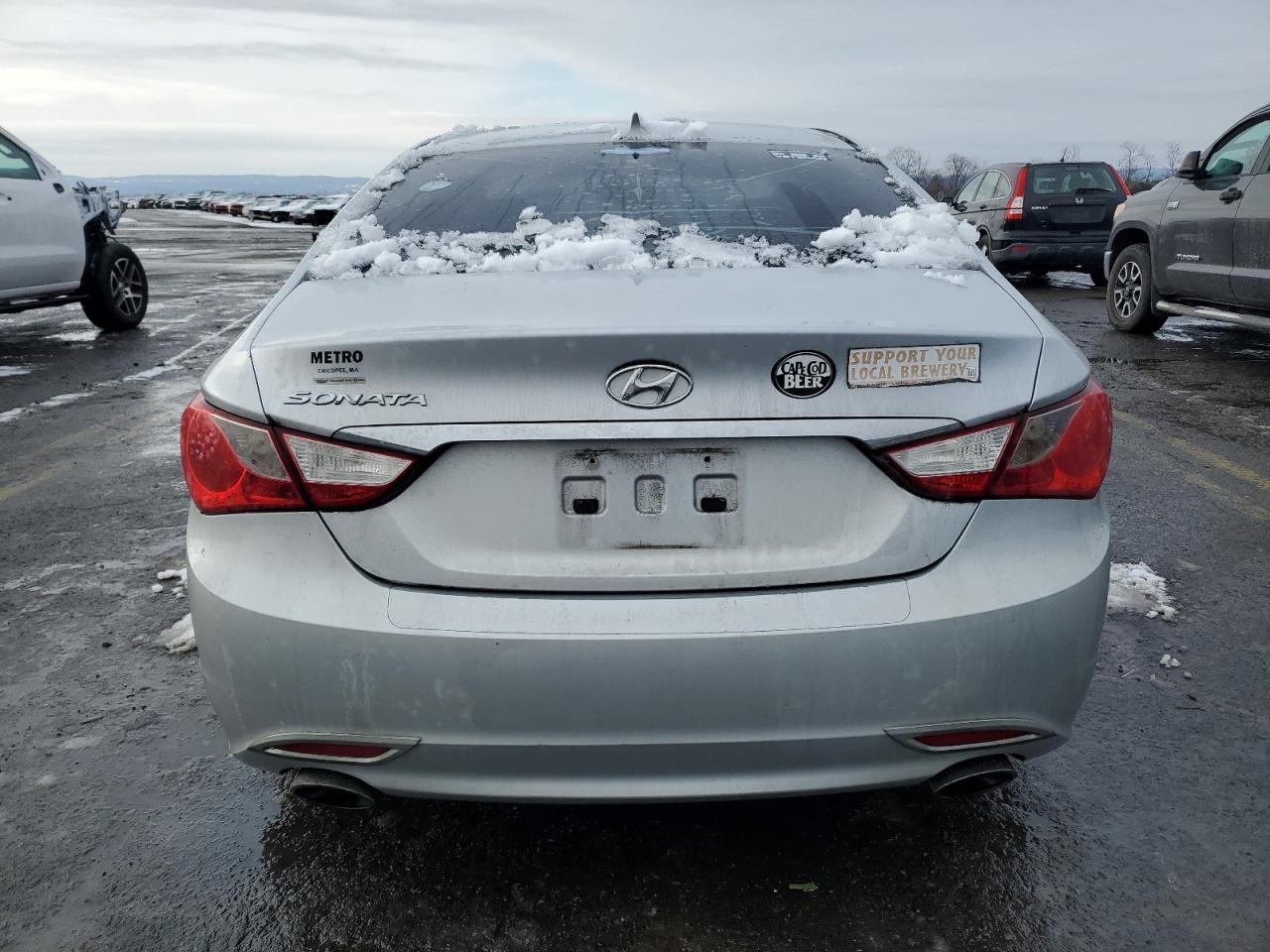 2013 Hyundai Sonata VIN 5NPEC4AC1DH728495 Copart auction photo, front end damage thumbnail 6