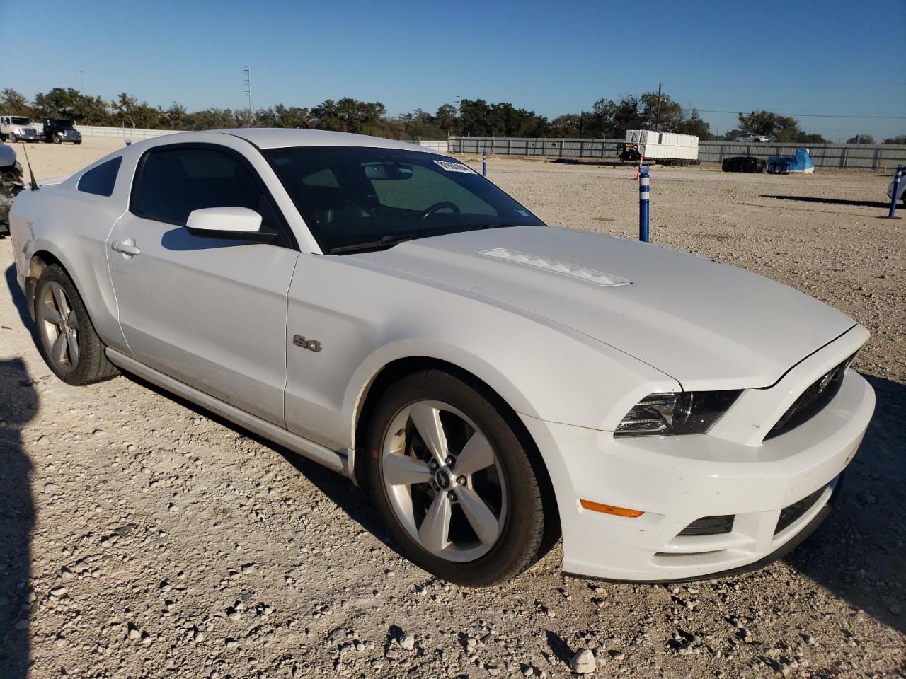 2014 Ford Mustang VIN 1ZVBP8CF7E5320460 Copart auction photo, hail damage thumbnail 4