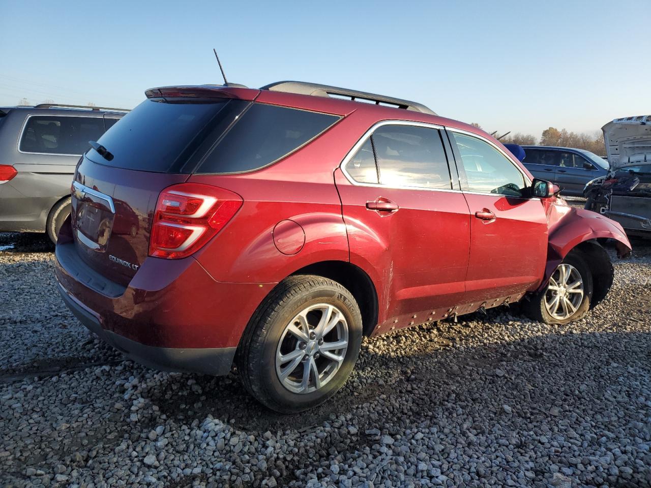 2016 Chevrolet Equinox VIN 2GNALCEK5G1157858 Copart auction photo, front end damage thumbnail 3