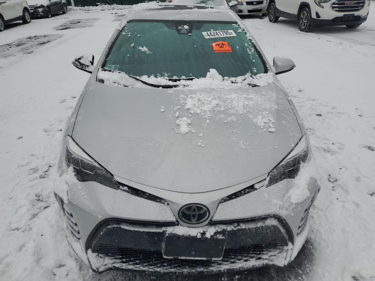 2017 Toyota Corolla VIN 2T1BURHE1HC855387 Copart auction photo, rear end / side damage thumbnail 5