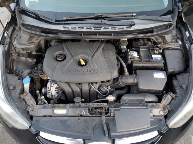 2012 Hyundai Elantra VIN KMHDH4AE3CU181681 Copart auction photo, rear end / minor dent/scratches damage thumbnail 11