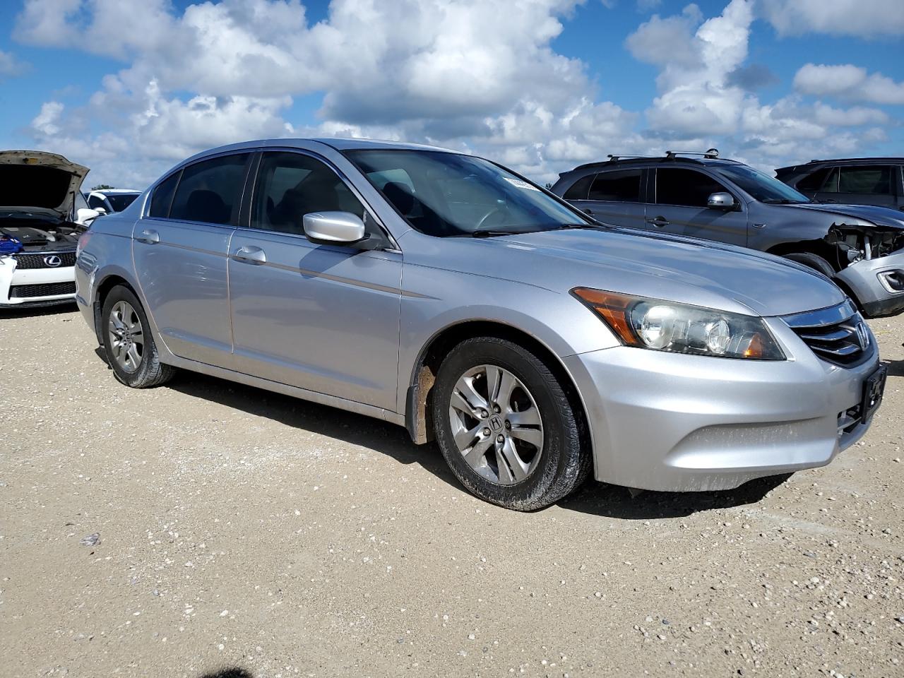 2011 Honda Accord VIN 1HGCP2F6XBA058356 Copart auction photo, water/flood damage thumbnail 4
