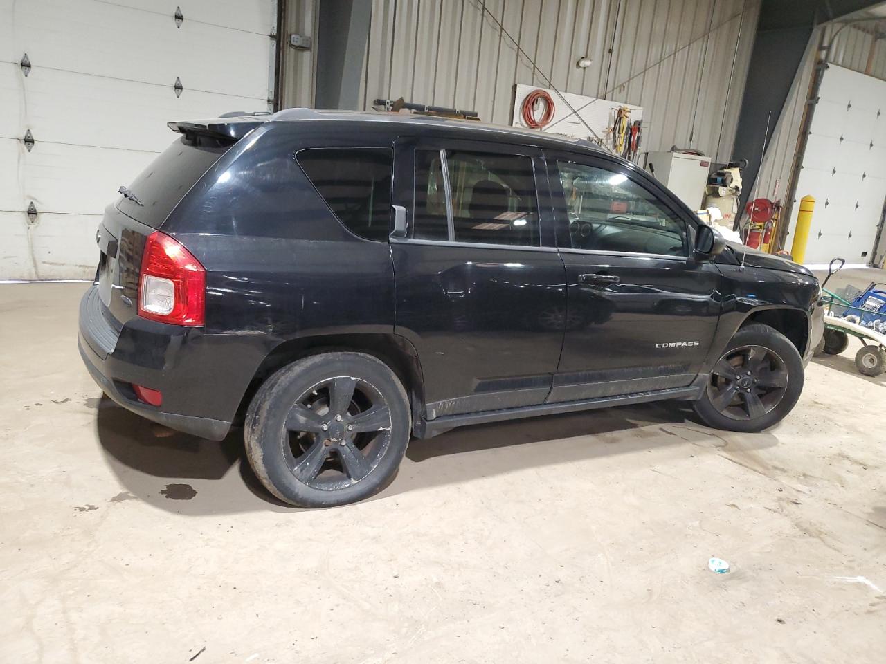 2012 Jeep Compass VIN 1C4NJDEB5CD589452 Copart auction photo, all over damage thumbnail 3