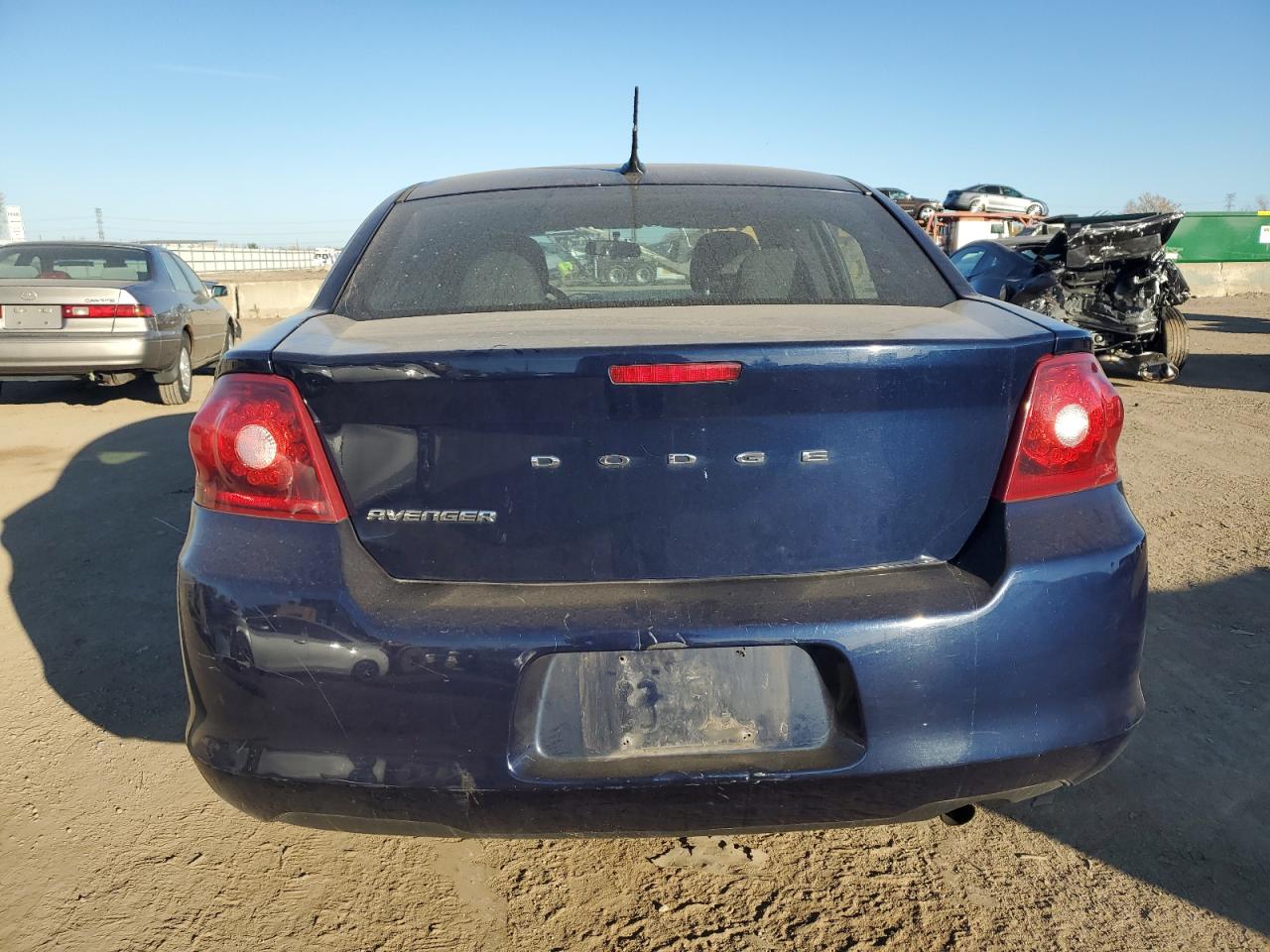 2014 Dodge Avenger VIN 1C3CDZAB3EN221662 Copart auction photo, front end damage thumbnail 6