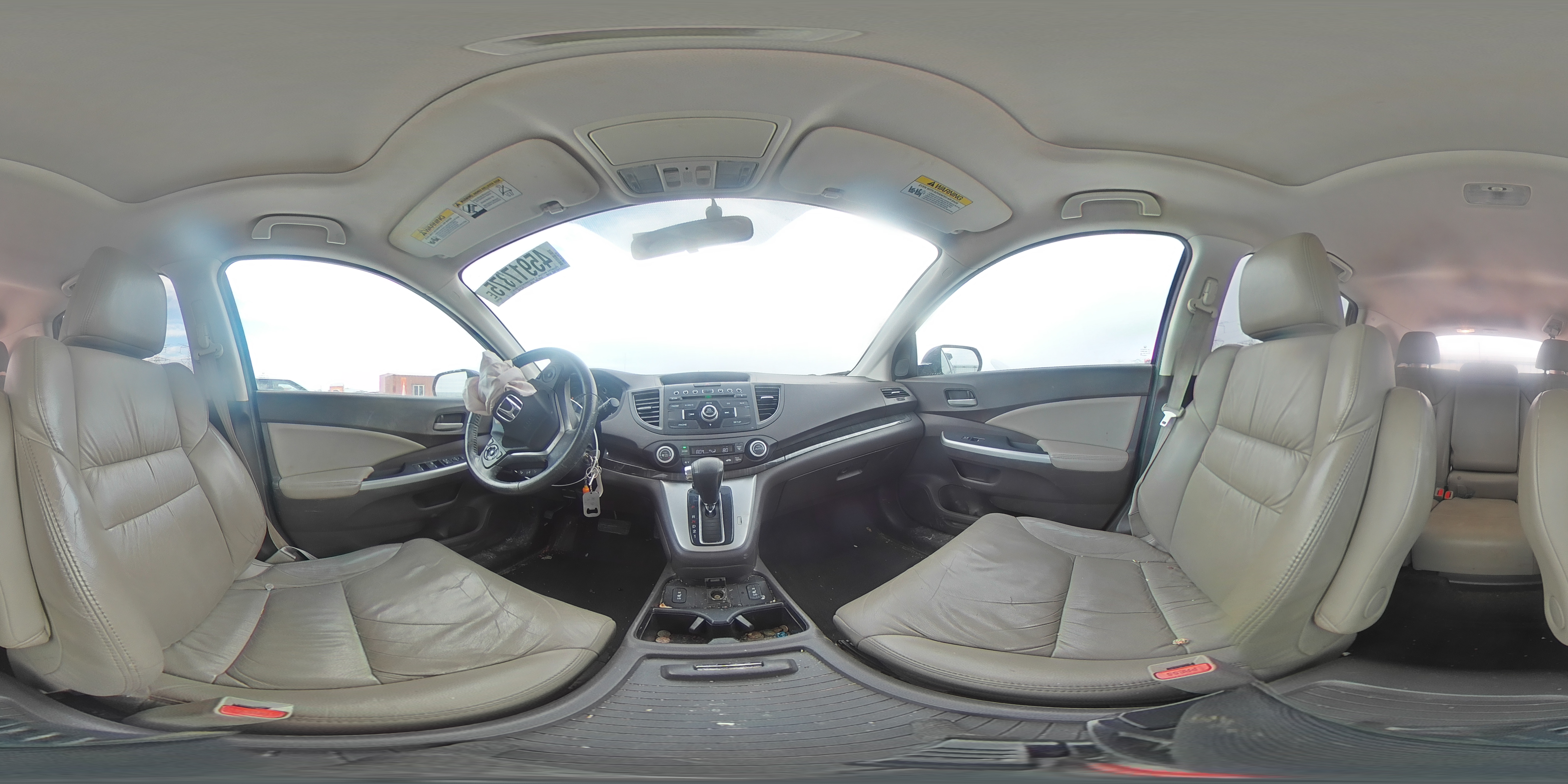2014 Honda CR-V VIN 2HKRM4H75EH619823 Copart auction photo, front end damage thumbnail 13