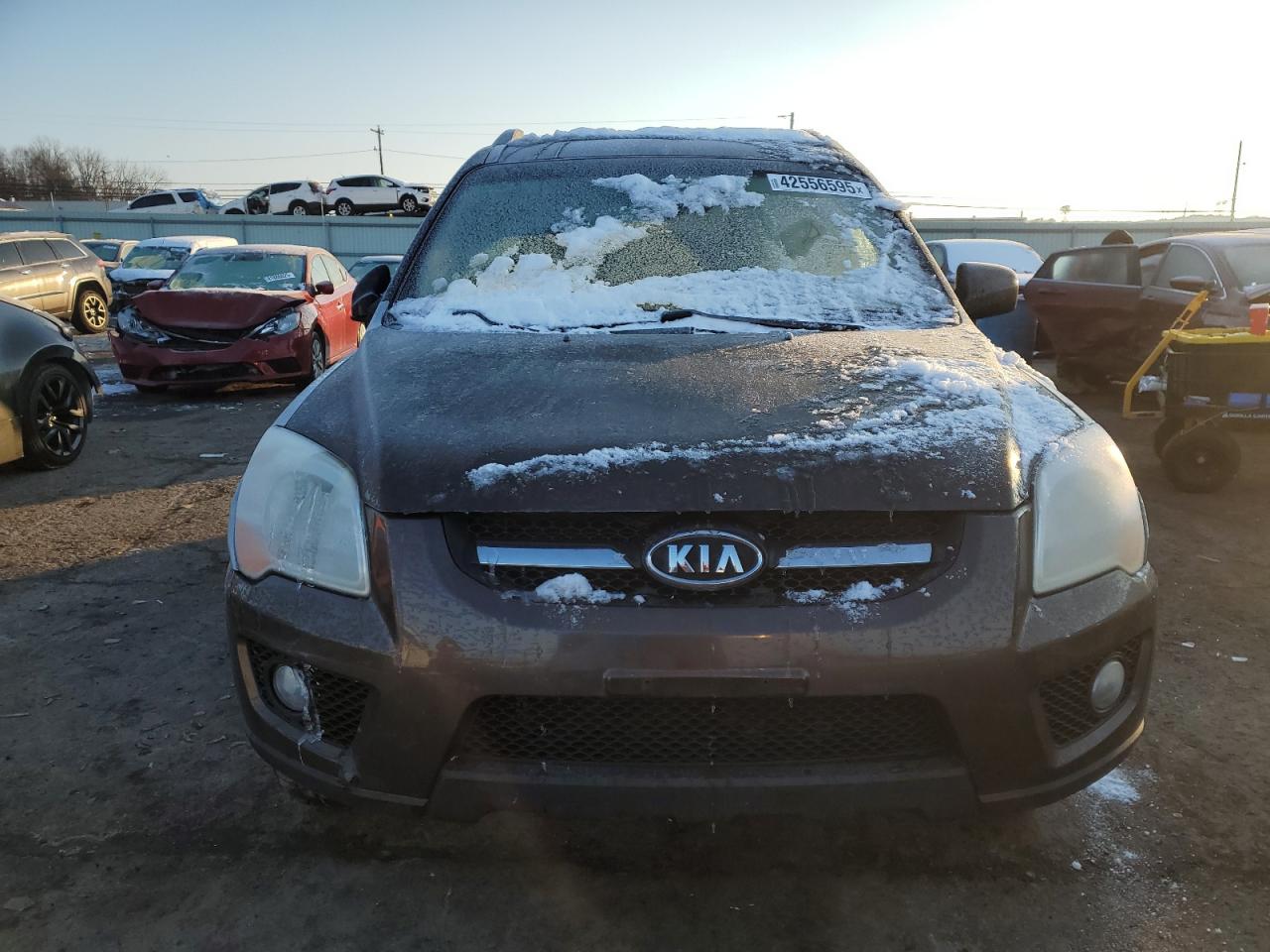 2009 KIA Sportage VIN KNDJE723697630373 Copart auction photo, side damage thumbnail 5