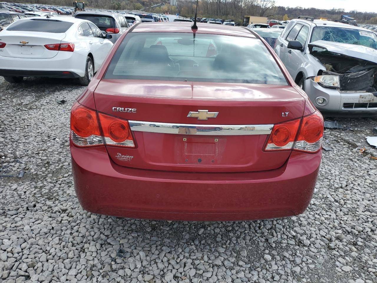 2011 Chevrolet Cruze VIN 1G1PF5S94B7101292 Copart auction photo, front end damage thumbnail 6
