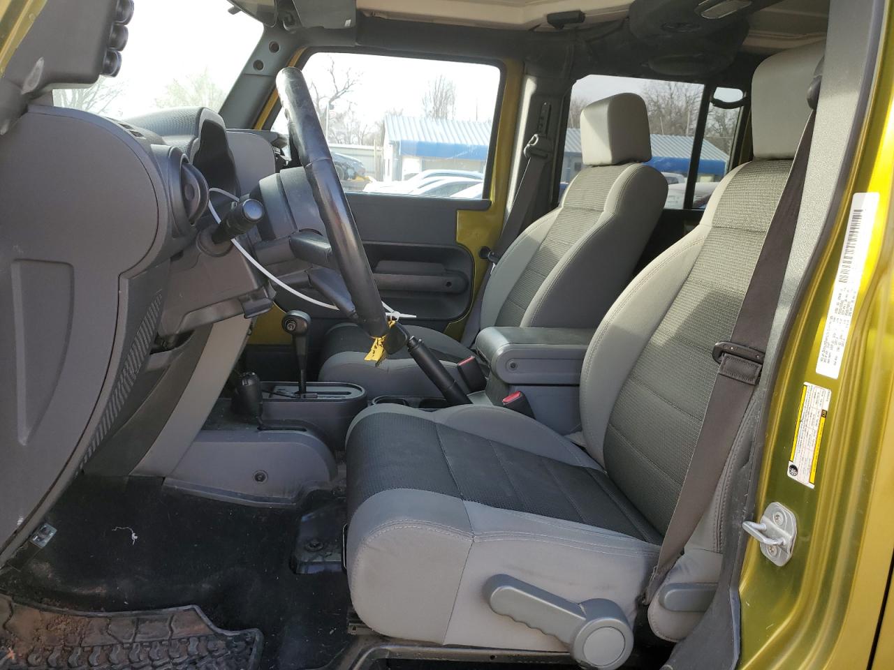 2007 Jeep Wrangler VIN 1J4GA39187L215203 Copart auction photo, front end damage thumbnail 7