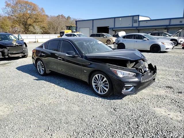 2018 Infiniti Q50 VIN JN1EV7AR8JM438551 Copart auction photo, front end damage thumbnail 10