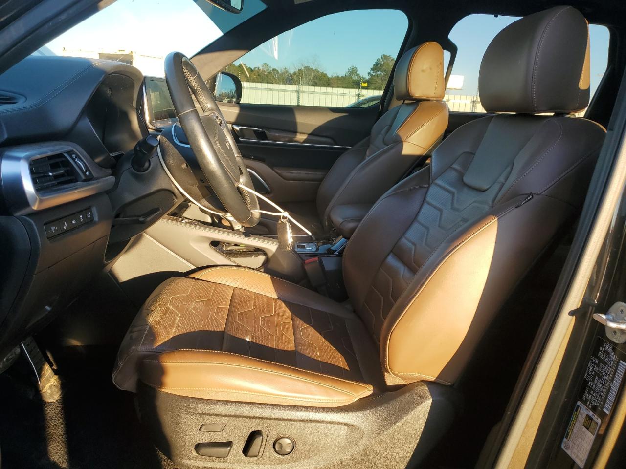 2022 KIA Telluride VIN 5XYP5DHC9NG222110 Copart auction photo, rear end damage thumbnail 7