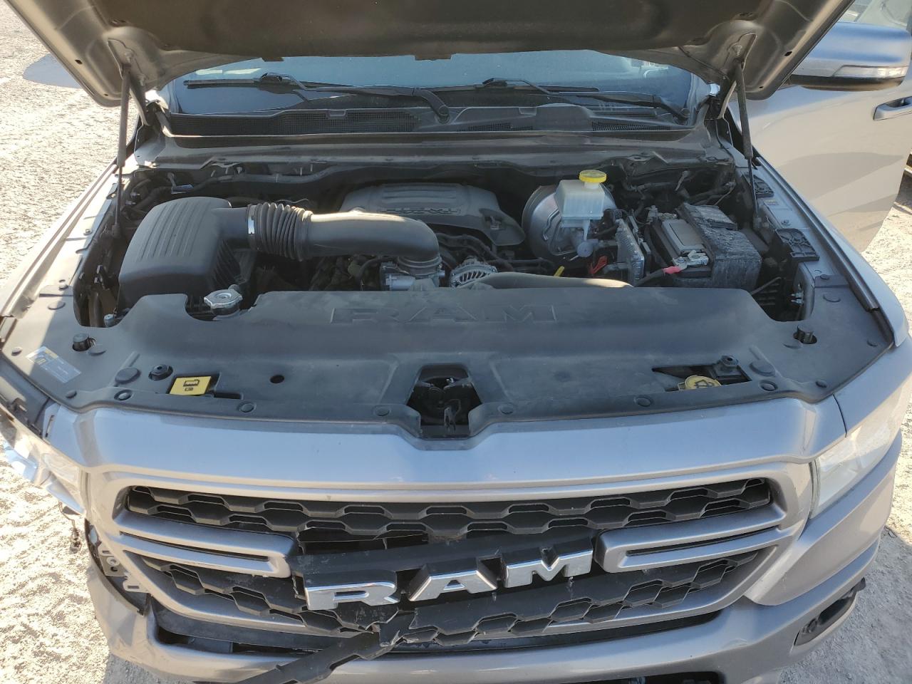 2022 RAM 1500 VIN 1C6RREBT8NN157259 Copart auction photo, front end / undercarriage damage thumbnail 11