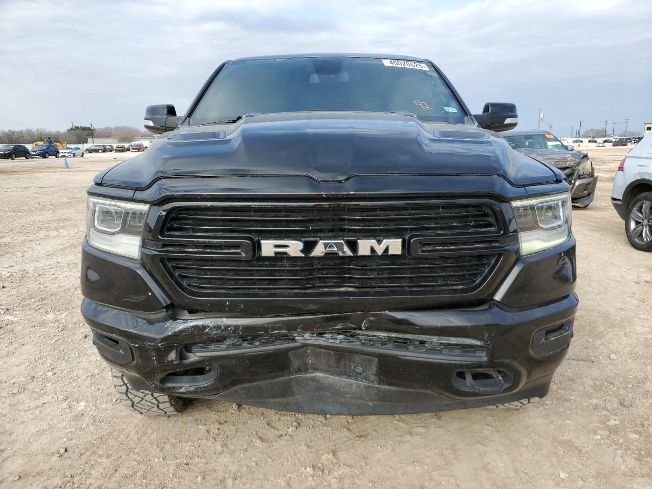 2020 RAM 1500 VIN 1C6SRFJM4LN214264 Copart auction photo, front end / rear end damage thumbnail 5