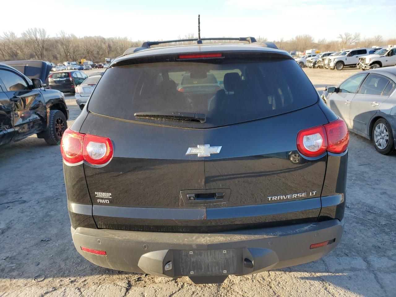 2010 Chevrolet Traverse VIN 1GNLVGED1AJ234119 Copart auction photo, side damage thumbnail 6