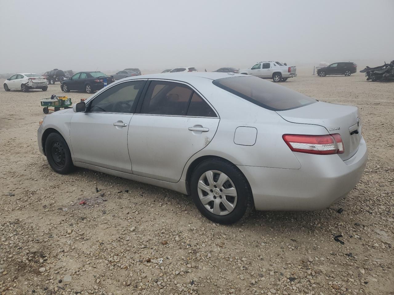 2011 Toyota Camry VIN 4T1BF3EK1BU132078 Copart auction photo, burn / minor dent/scratches damage thumbnail 2