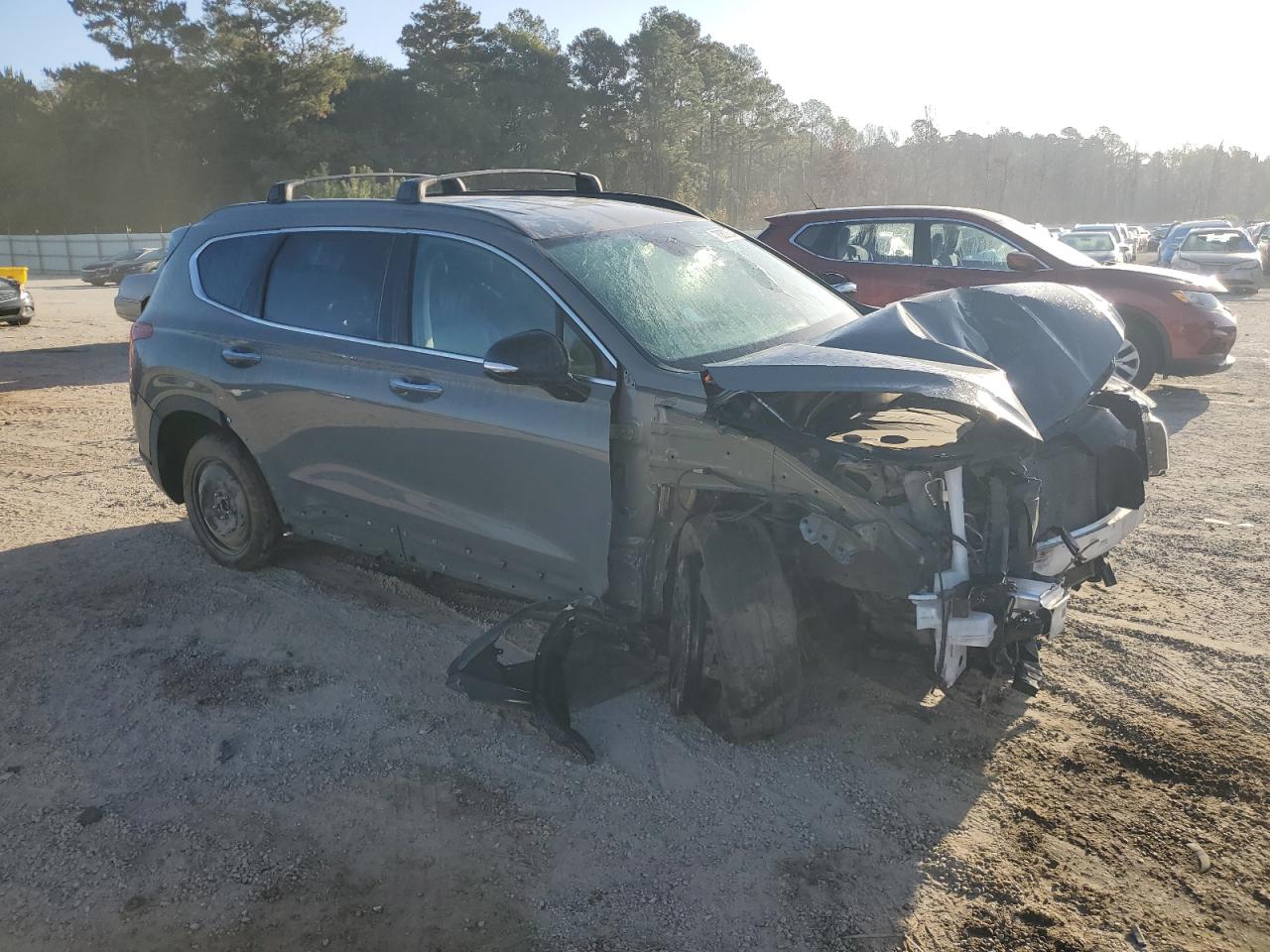 2023 Hyundai Santa Fe VIN 5NMS64AJ4PH534926 Copart auction photo, front end damage thumbnail 4
