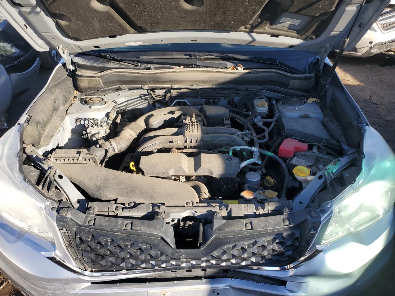 2015 Subaru Forester VIN JF2SJADC3FG406758 Copart auction photo, rear end damage thumbnail 12