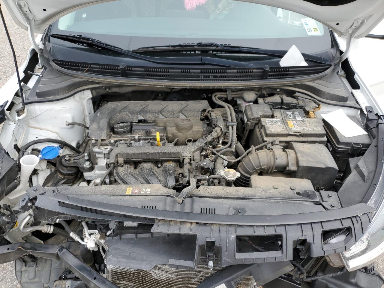 2022 KIA Rio VIN 3KPA24AD8NE463574 Copart auction photo, front end damage thumbnail 12