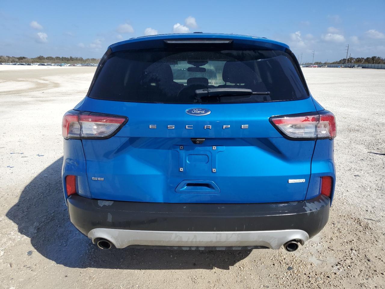 2020 Ford Escape VIN 1FMCU0G65LUB77387 Copart auction photo, side damage thumbnail 6