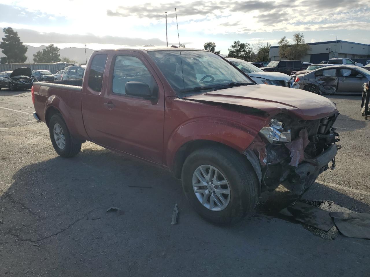 2016 Nissan Navara (Frontier) VIN 1N6AD0CU5GN782071 Copart auction photo, front end damage thumbnail 4