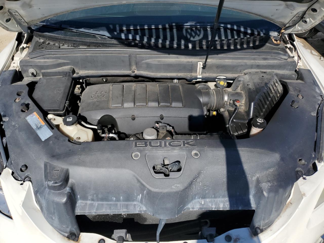 2012 Buick Enclave VIN 5GAKVCED5CJ120285 Copart auction photo, front end / undercarriage damage thumbnail 12