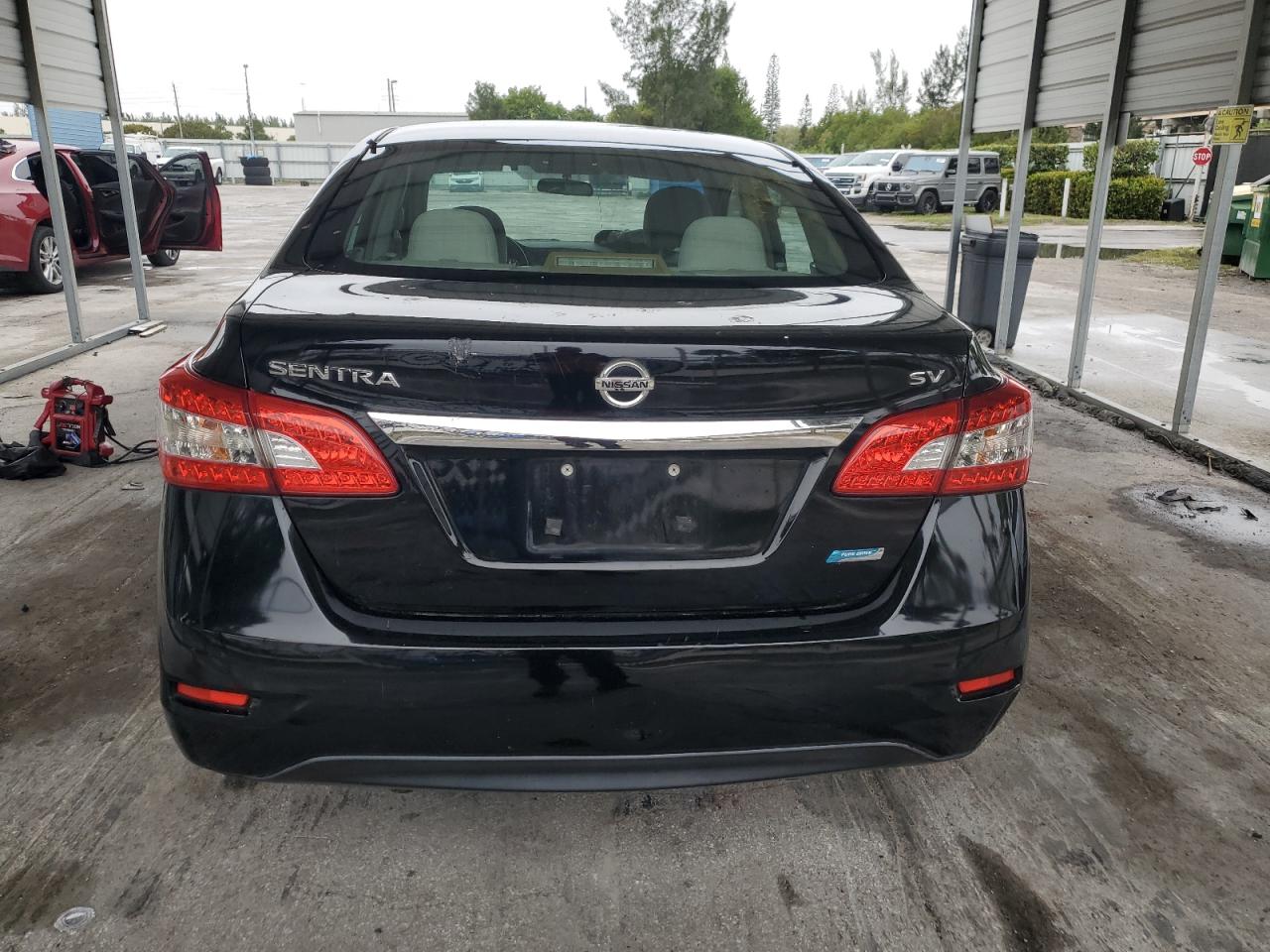 2013 Nissan Sentra VIN 3N1AB7AP0DL612973 Copart auction photo, front end damage thumbnail 6