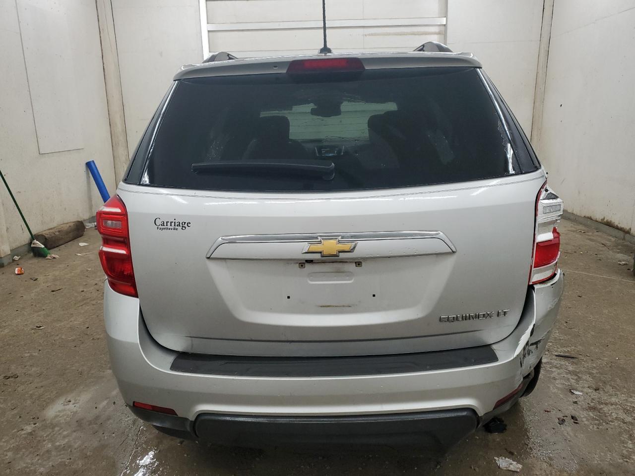 2016 Chevrolet Equinox VIN 2GNALCEK4G1154613 Copart auction photo, all over damage thumbnail 6