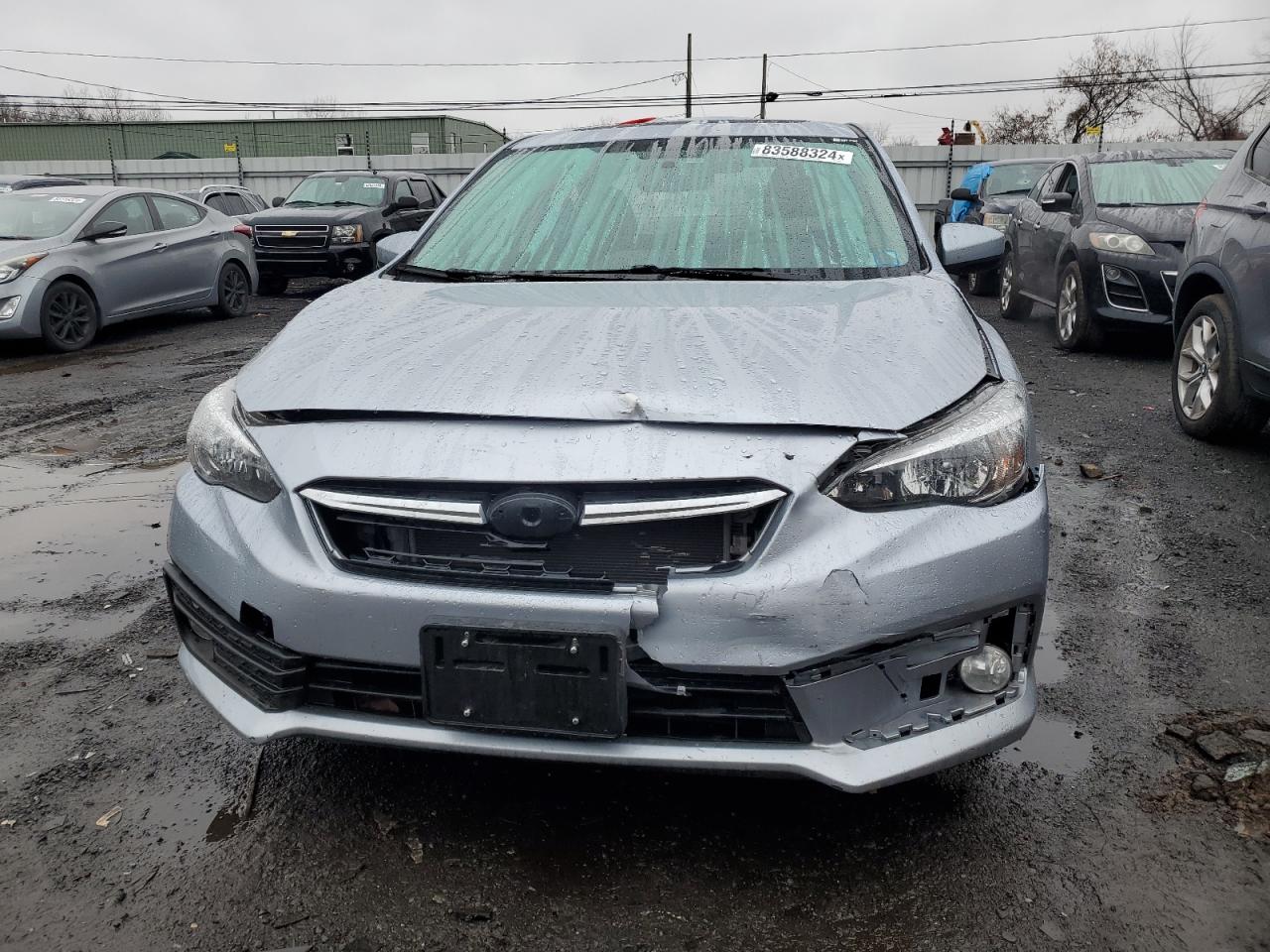 2022 Subaru Impreza VIN 4S3GKAD61N3606362 Copart auction photo, rear end / front end damage thumbnail 5