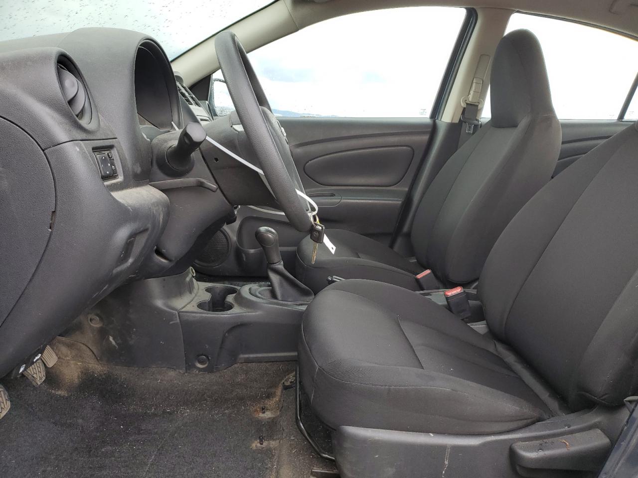 2017 Nissan Versa VIN 3N1CN7AP0HL829364 Copart auction photo, stripped / all over damage thumbnail 7
